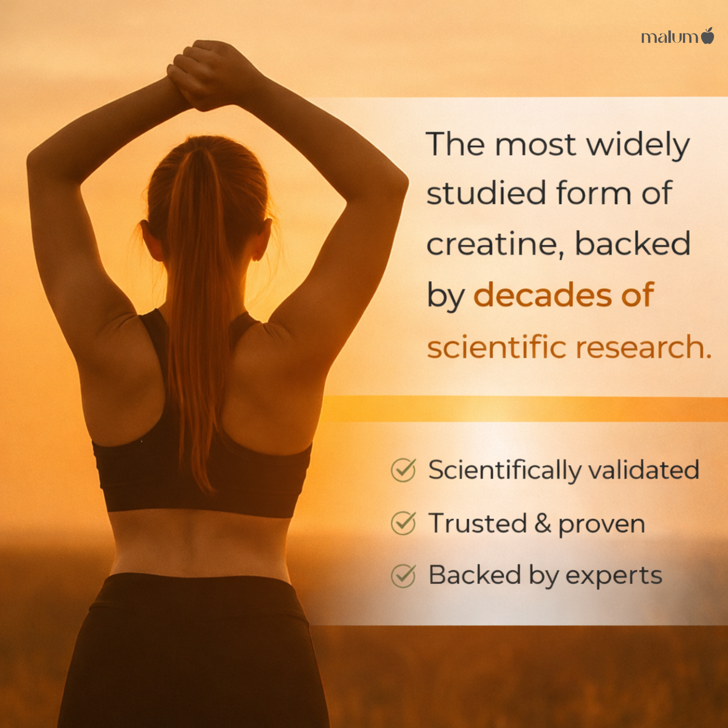 Malum Creatine Monohydrate Capsules 3000mg